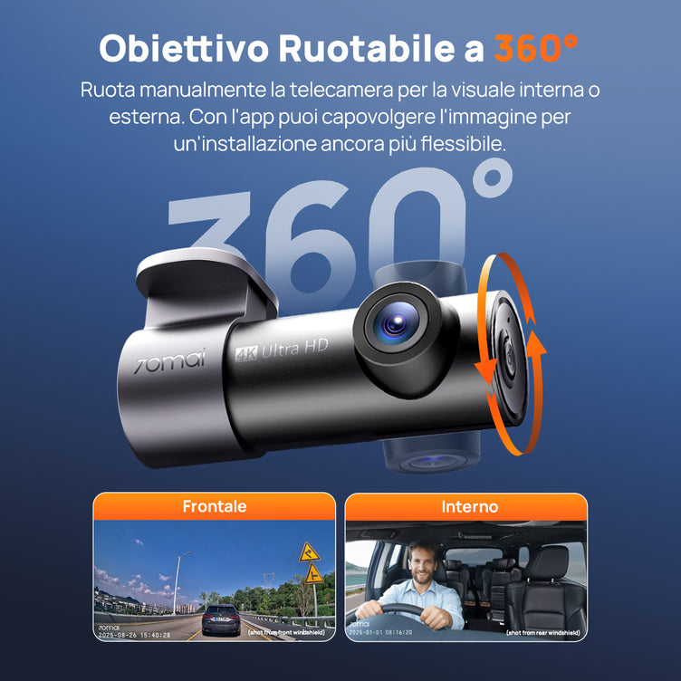 70mai Dash Cam M310 Plus 4K