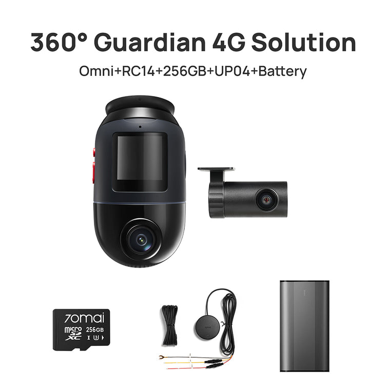 70mai Dashcam 4K Omni-4G Solution
