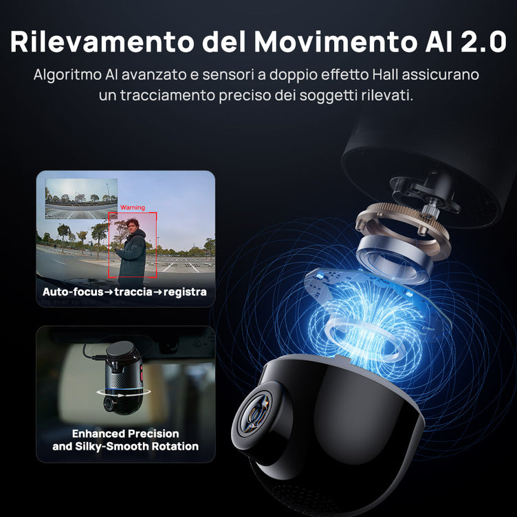 70mai Dashcam 4K Omni-AI 2.0
