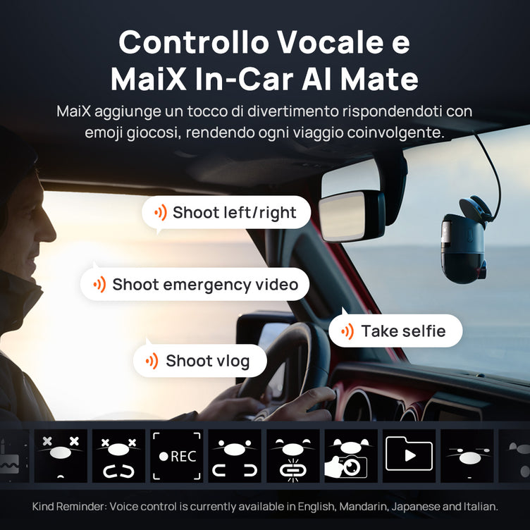 70mai Dashcam 4K Omni-Voice Control
