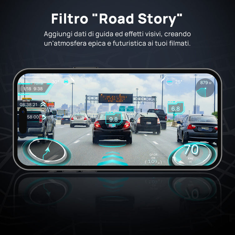 70mai Dashcam 4K Omni-story filter