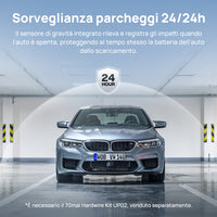 70mai Dashcam A800S - parking surveillance