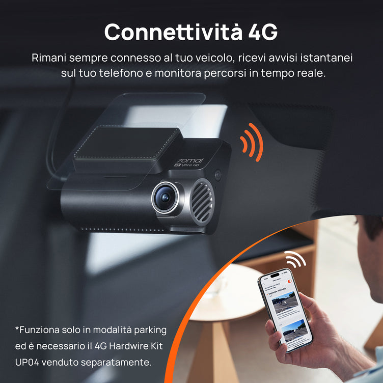 70mai Dashcam A810 - 4G