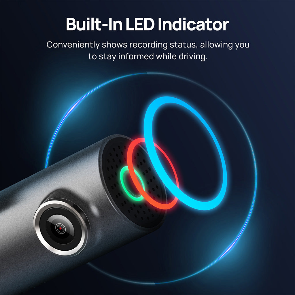 70mai Dashcam M300 - LED indicator