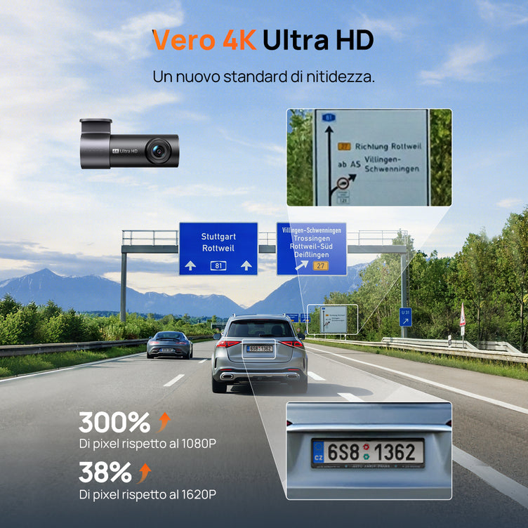 70mai Dash Cam M310 Plus 4K