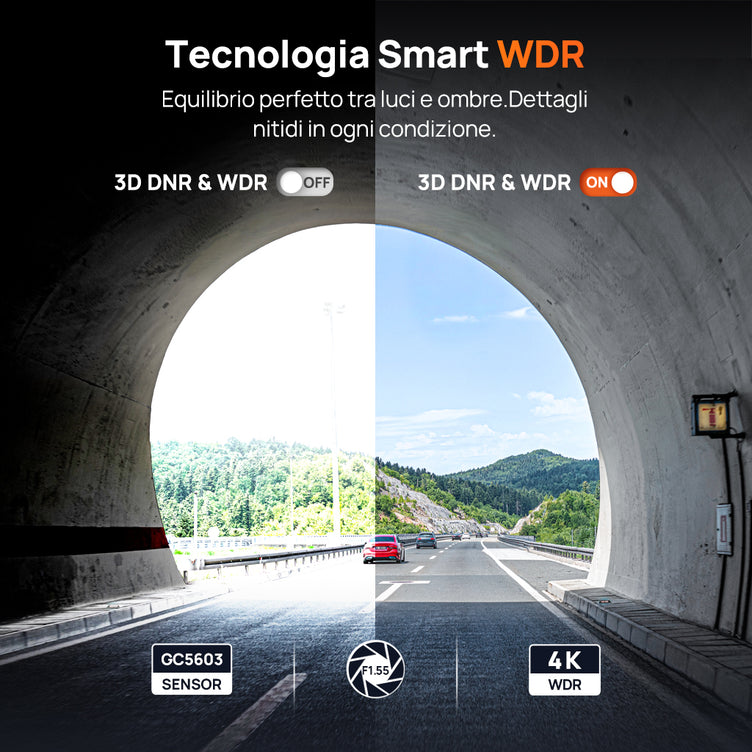 70mai Dash Cam M310 Plus 4K